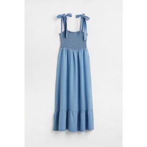 H&M Smocked denim dress